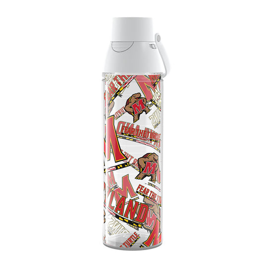 Tervis Maryland Terrapins 24oz. Allover Venture Lite Water Bottle