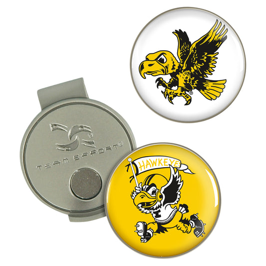 WinCraft Iowa Hawkeyes Hat Clip & Ball Marker Set