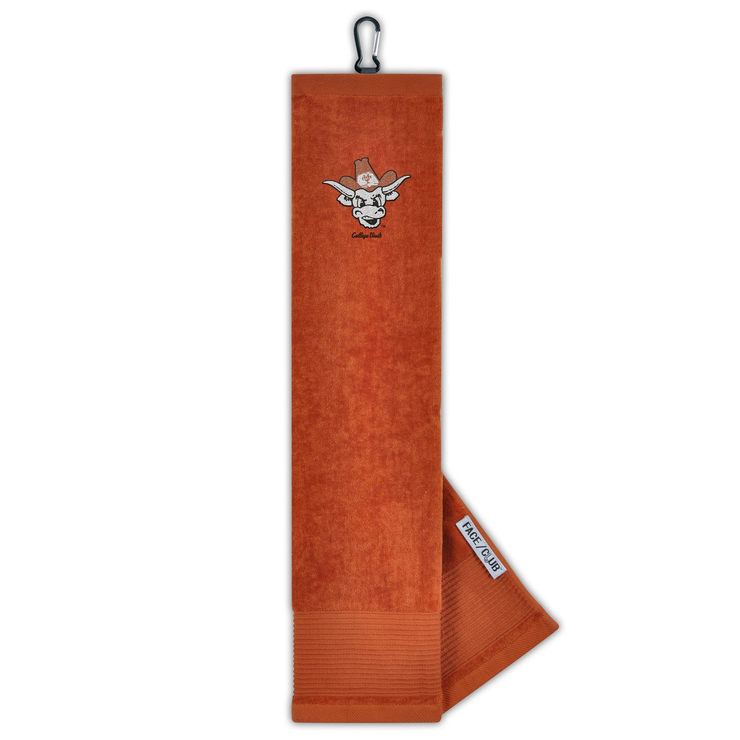 WinCraft Texas Longhorns Face/Club Tri-Fold Golf Towel
