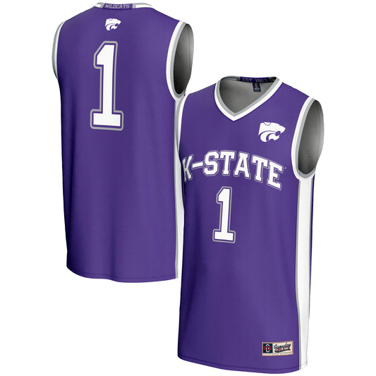 Youth GameDay Greats #1 Purple Kansas State Wildcats Lightweight Basketball Jersey