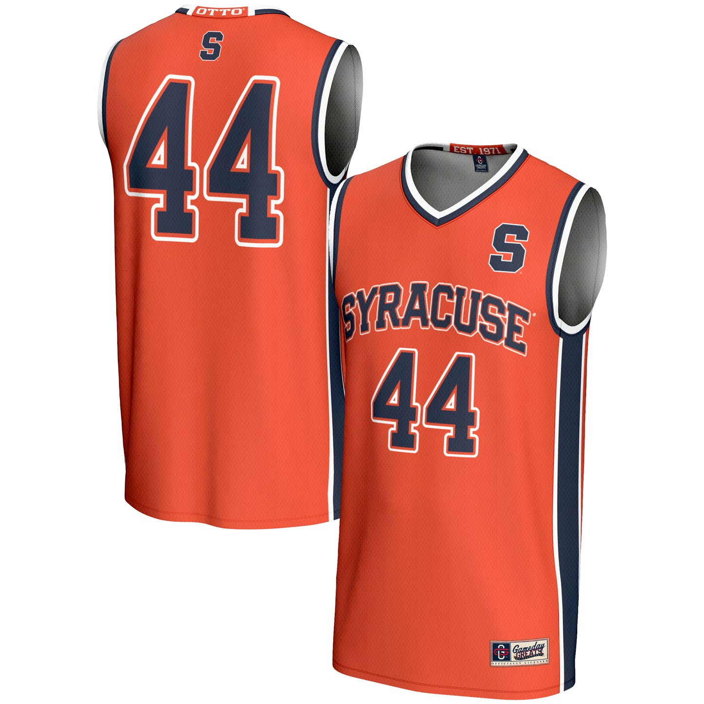 Youth GameDay Greats #44 Orange Syracuse Orange Lightweight Basketball Jersey