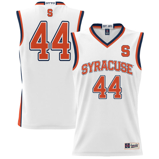 Youth GameDay Greats #44 White Syracuse Orange Lightweight Basketball Jersey