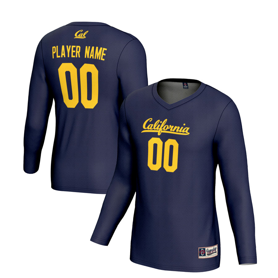 Unisex GameDay Greats  Navy Cal Bears NIL Pick-A-Player Lightweight Women's Volleyball Jersey