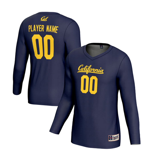 Youth GameDay Greats  Navy Cal Bears NIL Pick-A-Player Lightweight Women's Volleyball Jersey