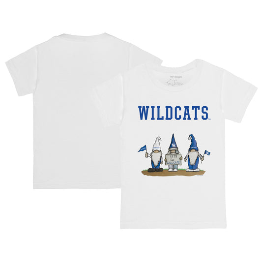 Infant Tiny Turnip  White Kentucky Wildcats Gnomes T-Shirt