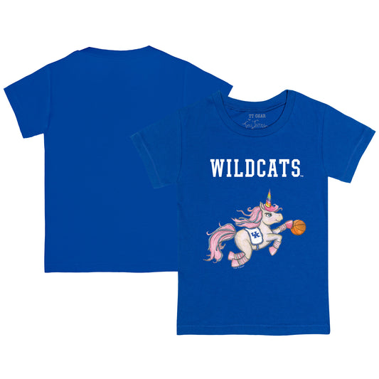 Toddler Tiny Turnip  Royal Kentucky Wildcats Unicorn T-Shirt