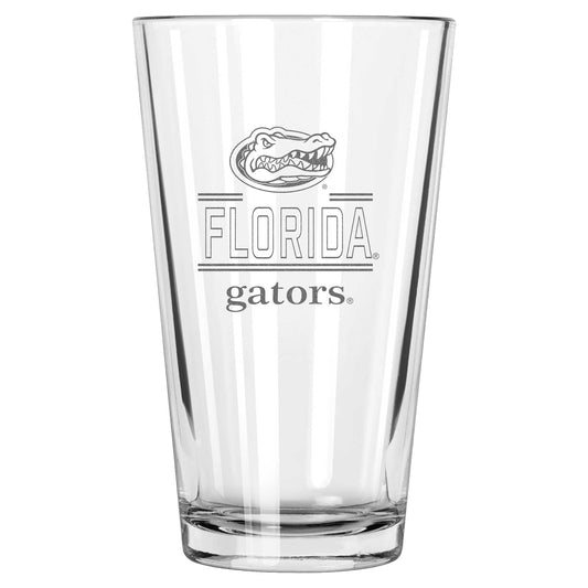 Florida Gators 16oz. Etched Classic Crew Pint Glass