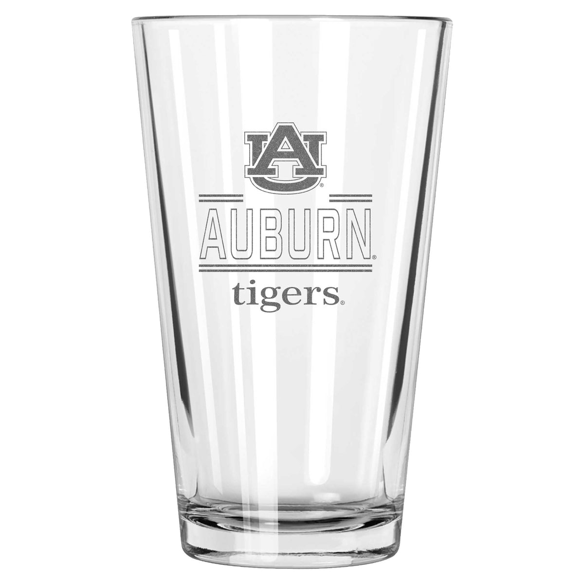 Auburn Tigers 16oz. Etched Classic Crew Pint Glass