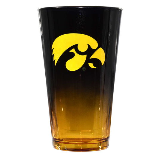 Iowa Hawkeyes 16oz. Ombre Pint Glass