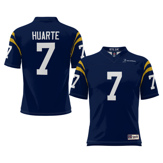 Men's GameDay Greats John Huarte Navy Notre Dame Fighting Irish Heisman Football Jersey