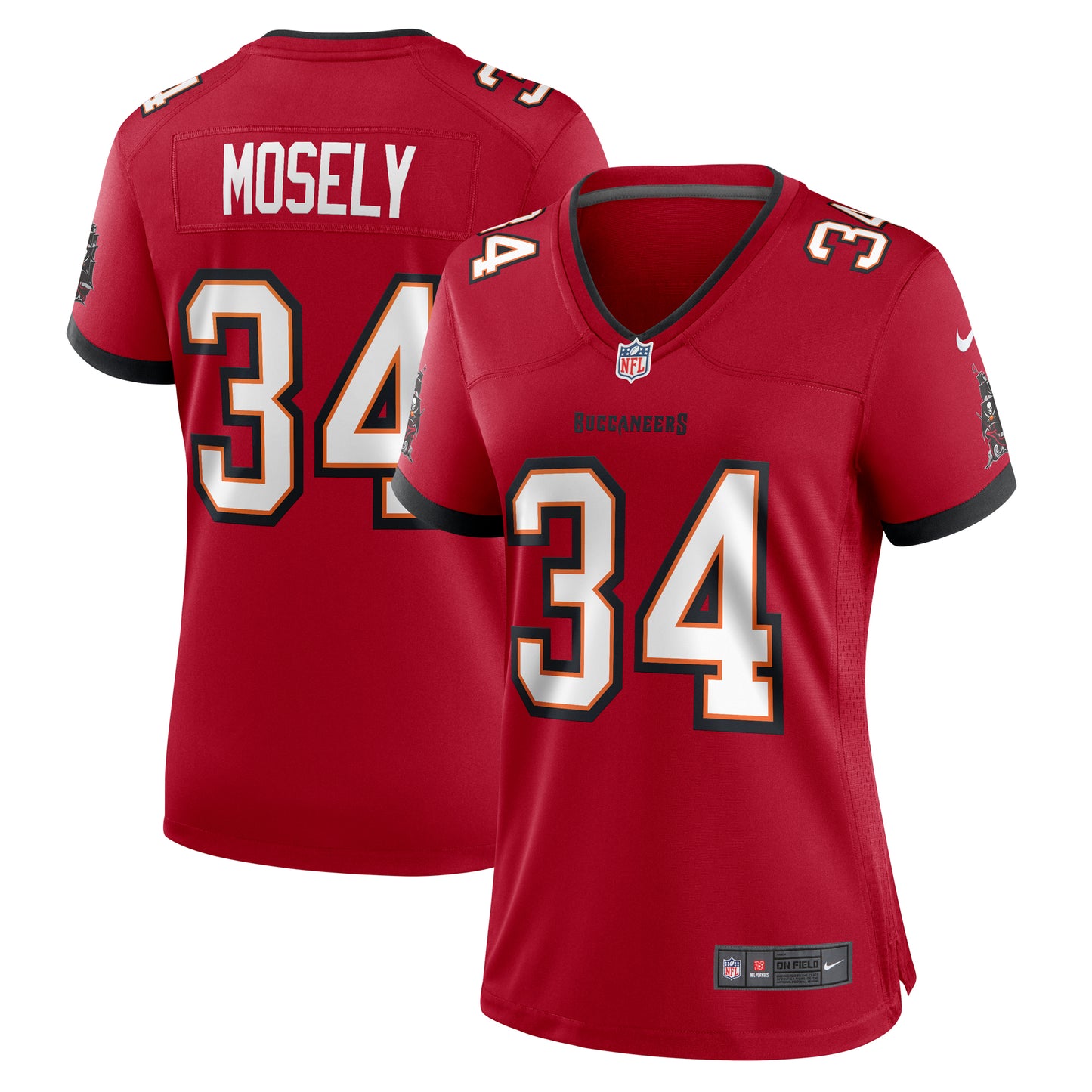 Women's Nike Quandre Mosely  Red Tampa Bay Buccaneers  Game Jersey