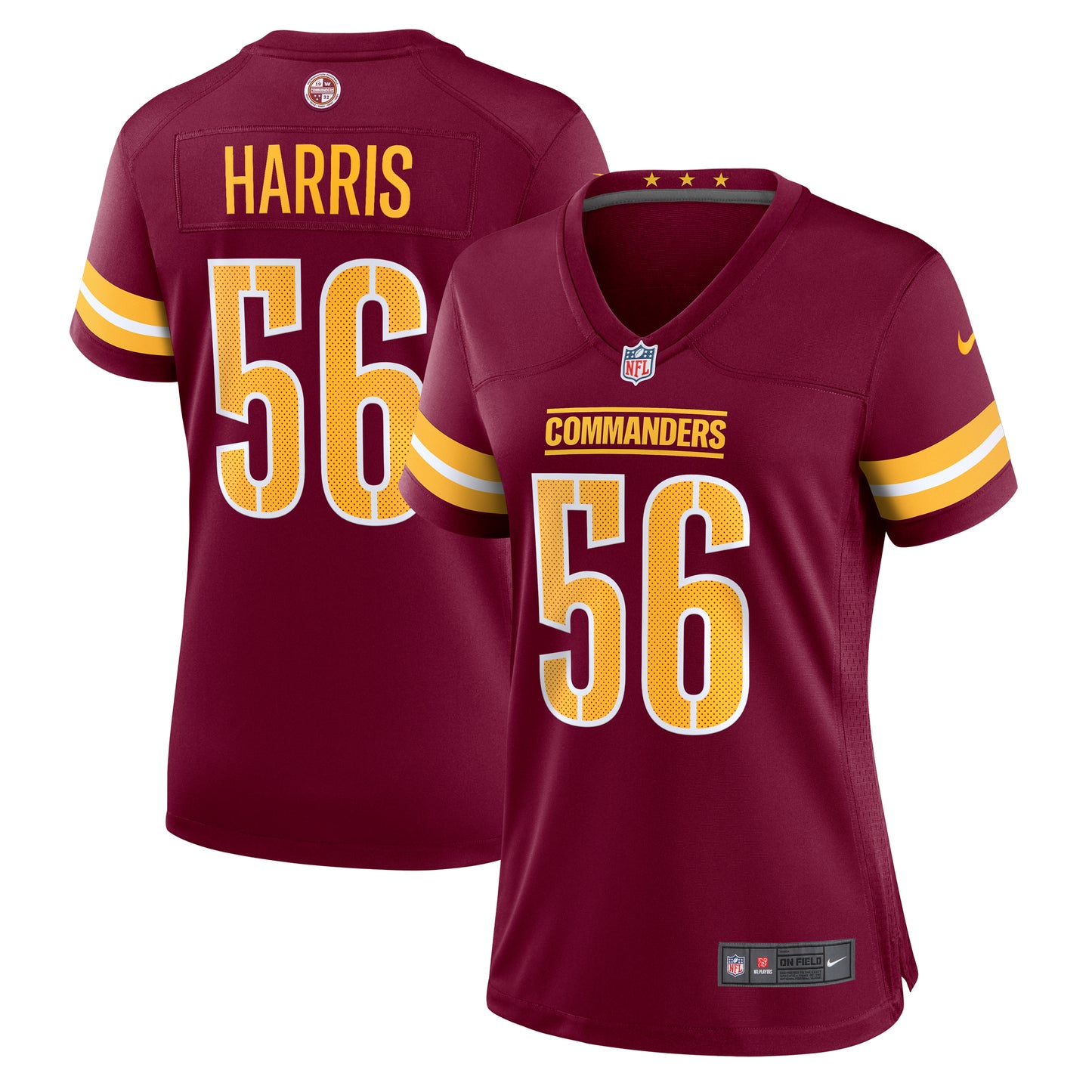 Women's Nike Jalen Harris  Burgundy Washington Commanders  Game Jersey