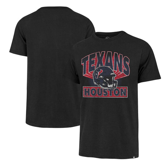 Men's '47 Black Houston Texans Amplify Franklin T-Shirt