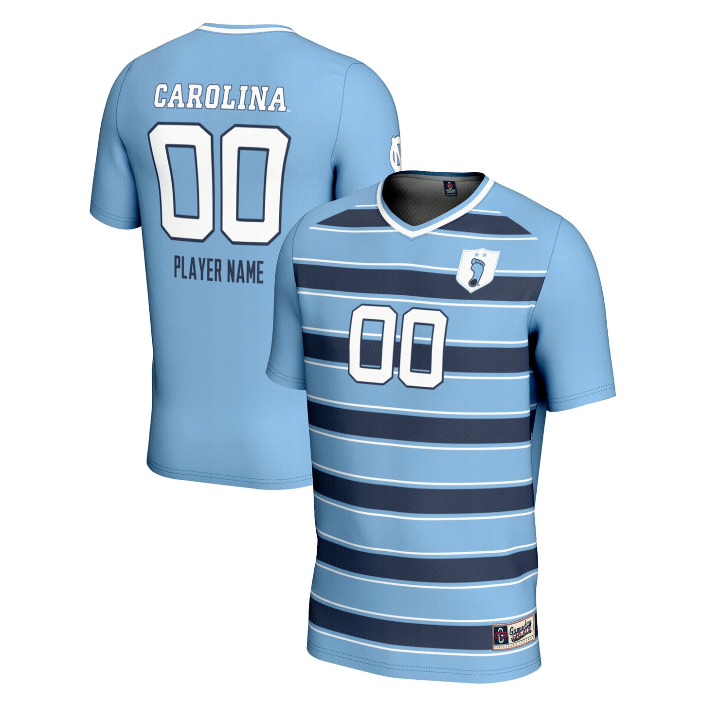 Unisex GameDay Greats Carolina Blue North Carolina Tar Heels NIL Pick-A-Player Lightweight Soccer Jersey