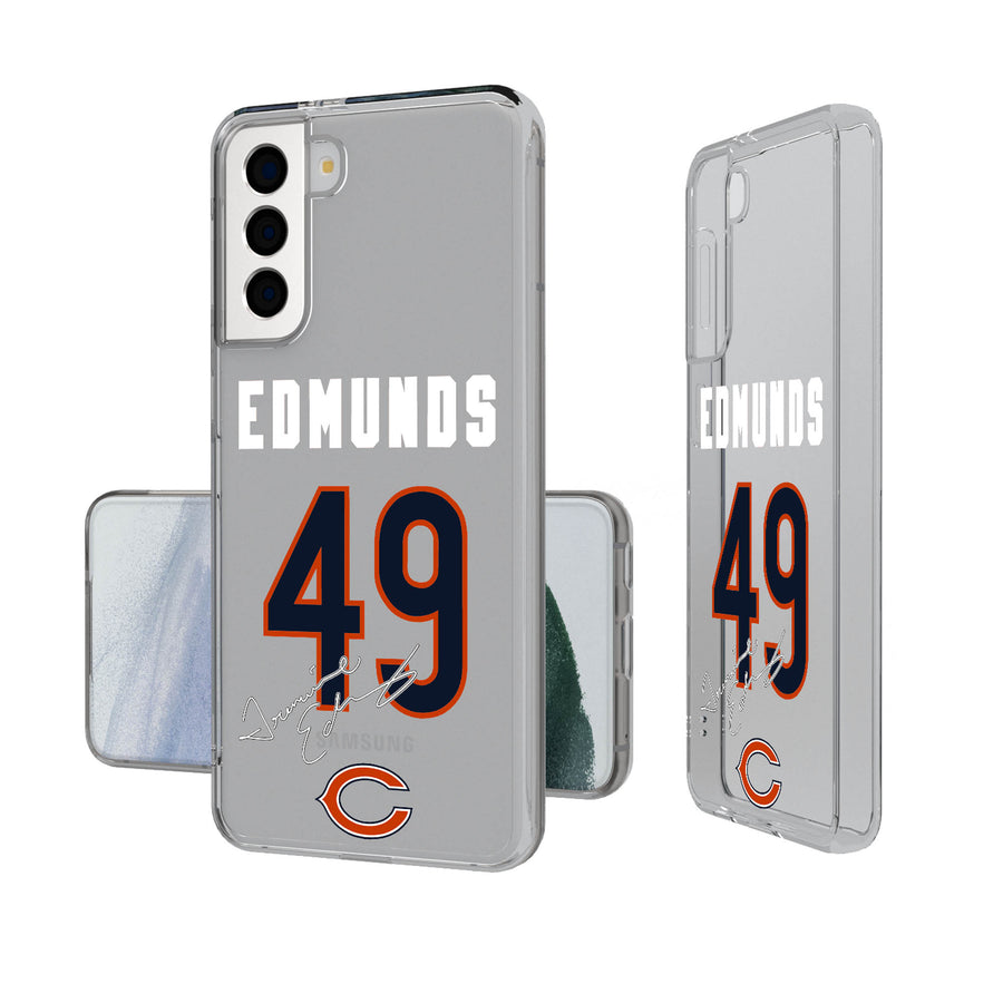 Keyscaper Tremaine Edmunds Chicago Bears Galaxy Clear Case