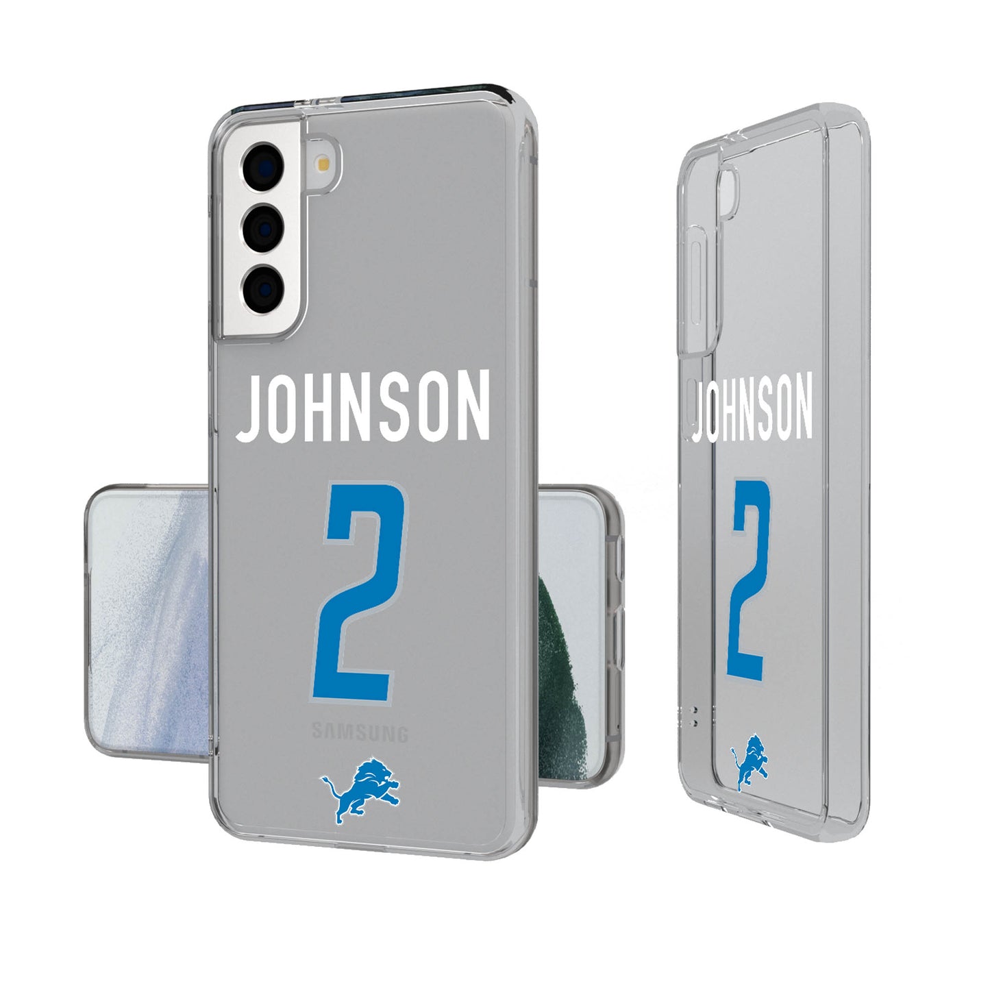 Keyscaper C.J. Gardner-Johnson Detroit Lions Galaxy Clear Case