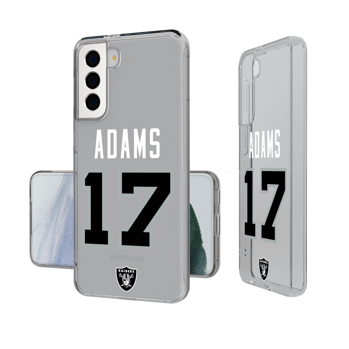 Keyscaper Davante Adams Las Vegas Raiders Galaxy Clear Case