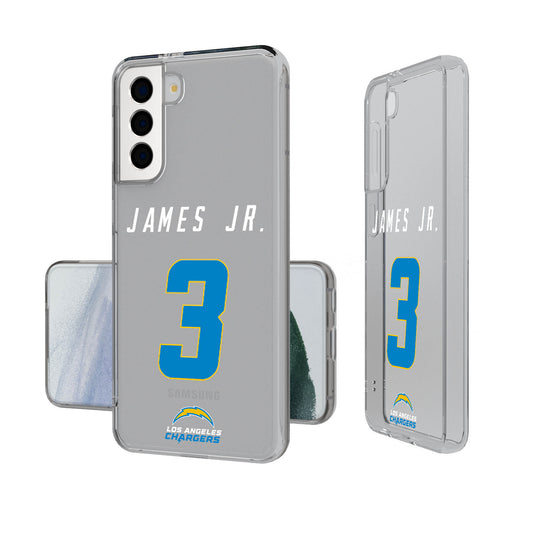 Keyscaper Derwin James Jr. Los Angeles Chargers Galaxy Clear Case