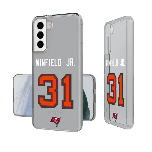 Keyscaper Antoine Winfield Jr. Tampa Bay Buccaneers Galaxy Clear Case