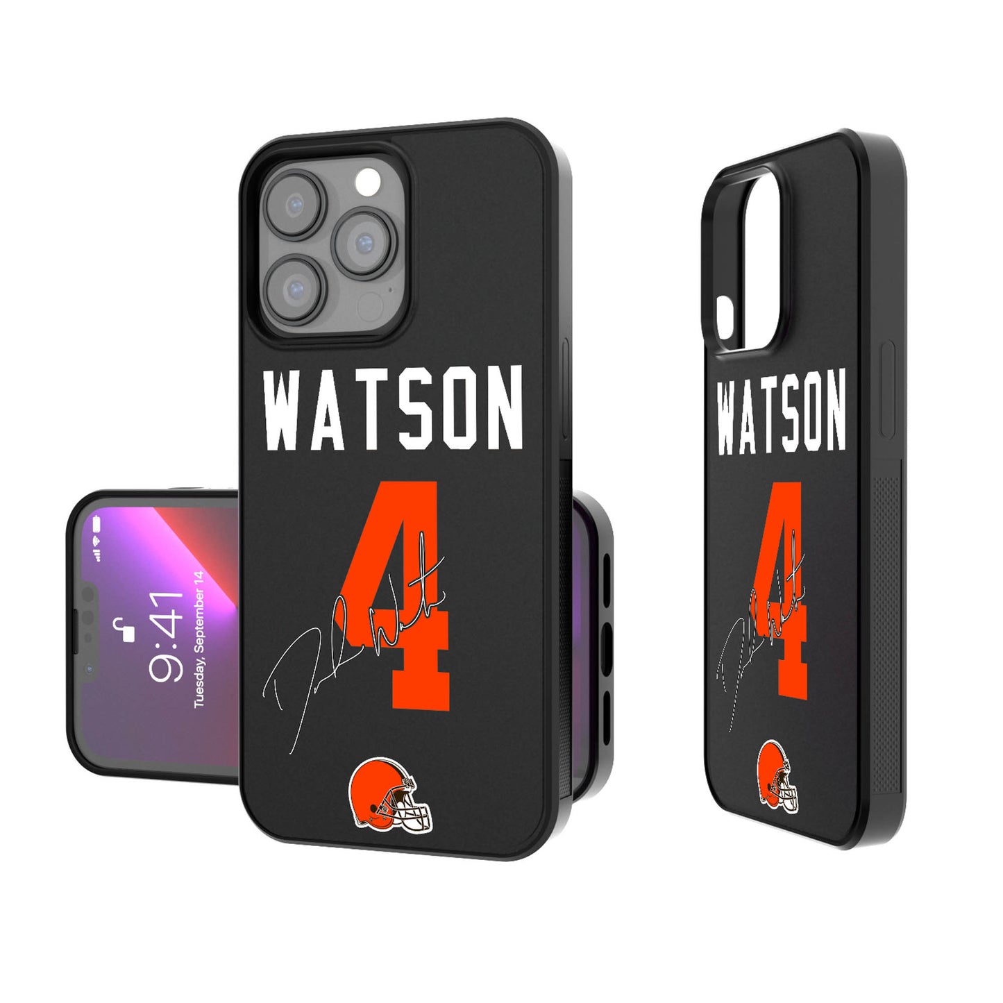 Keyscaper Deshaun Watson Cleveland Browns iPhone Bump Case