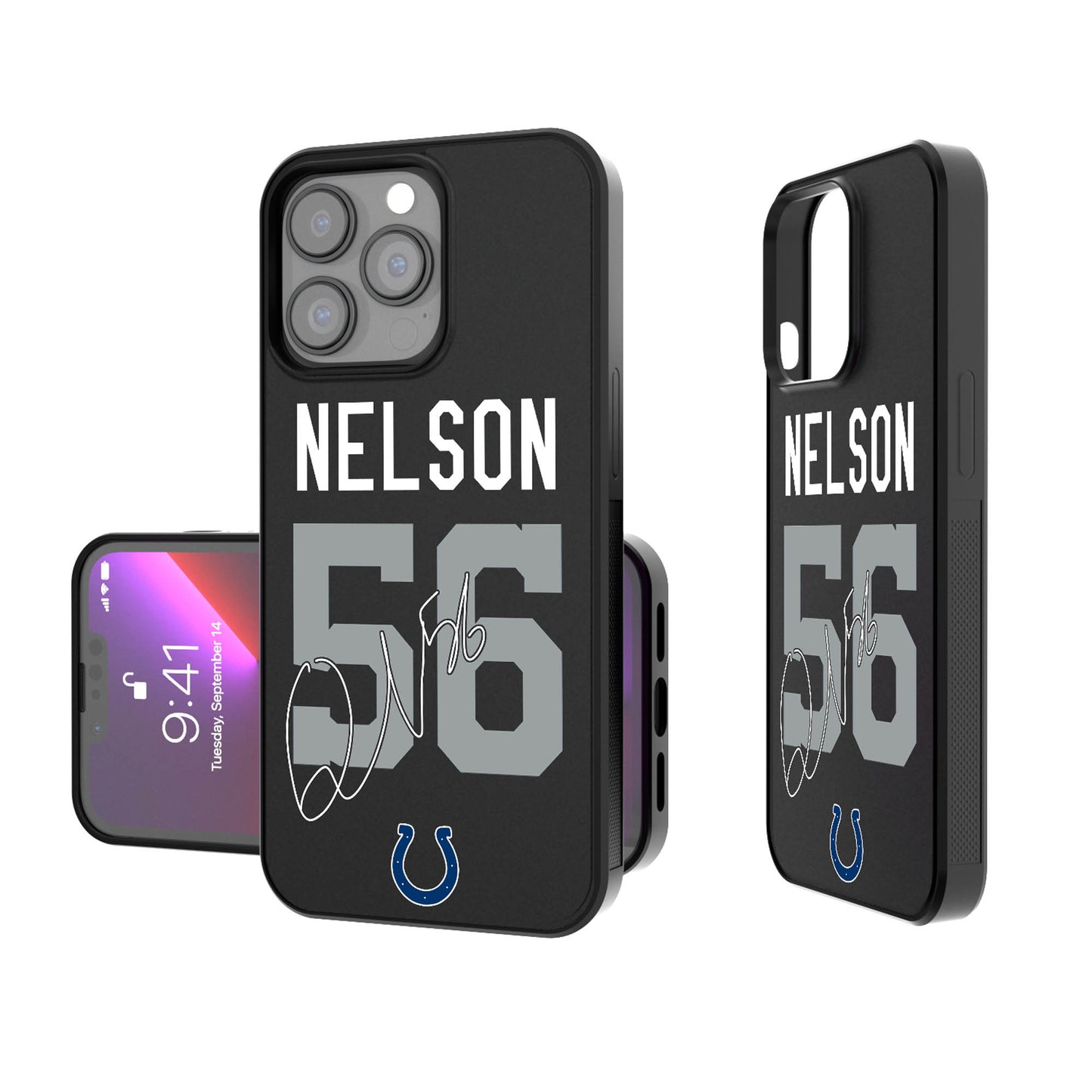 Keyscaper Quenton Nelson Indianapolis Colts iPhone Bump Case