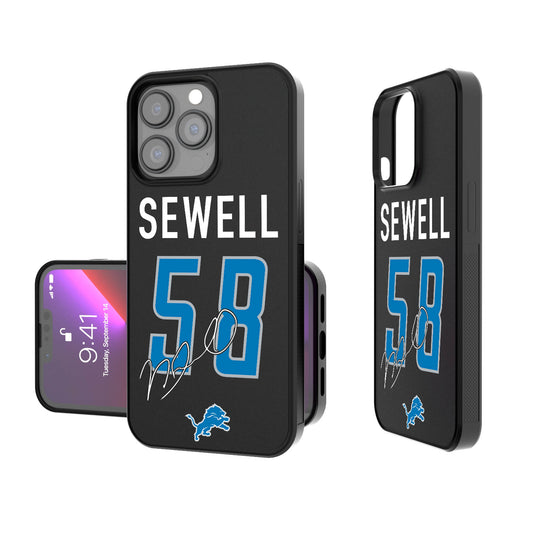 Keyscaper Penei Sewell Detroit Lions iPhone Bump Case