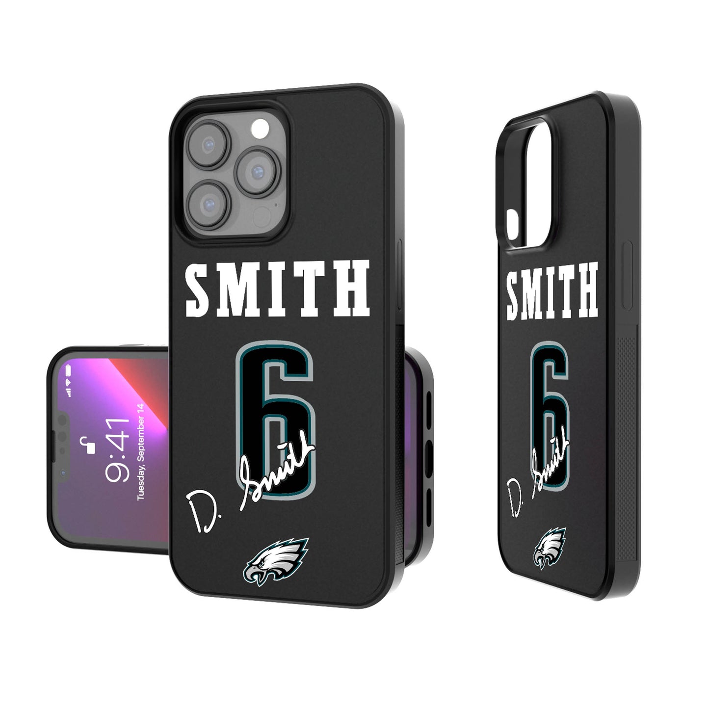 Keyscaper DeVonta Smith Philadelphia Eagles iPhone Bump Case