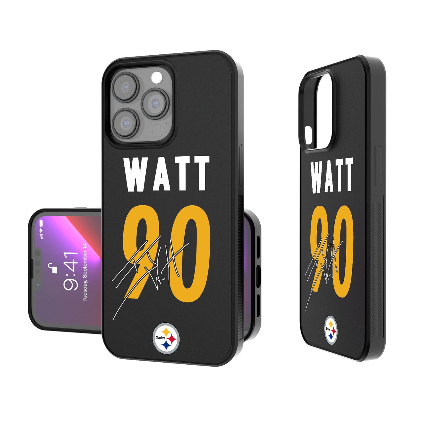 Keyscaper T.J. Watt Pittsburgh Steelers iPhone Bump Case