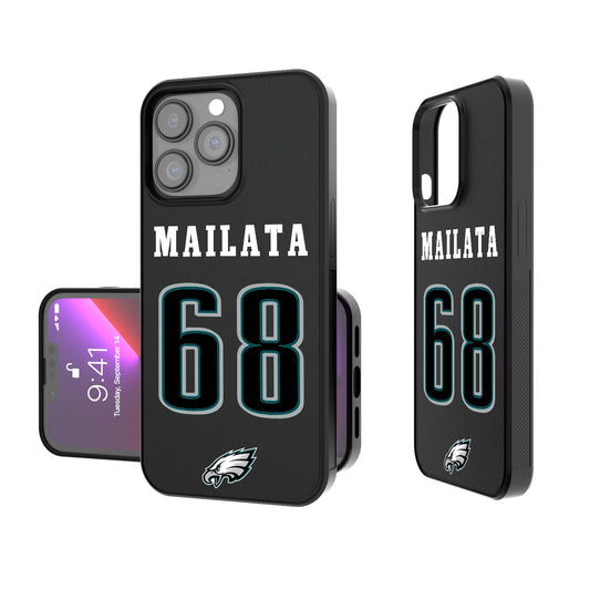 Keyscaper Jordan Mailata Philadelphia Eagles iPhone Bump Case