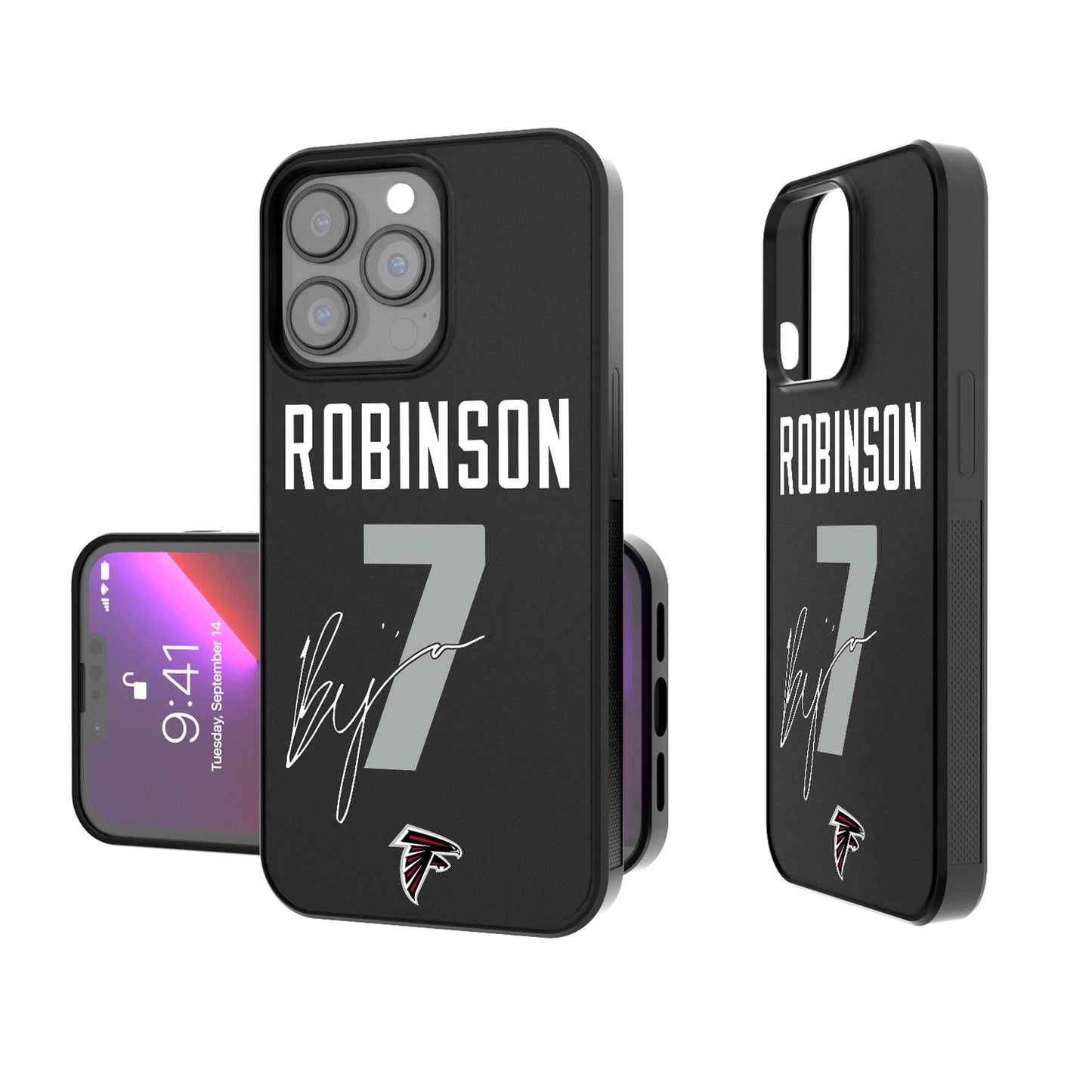 Keyscaper Bijan Robinson Atlanta Falcons iPhone Bump Case