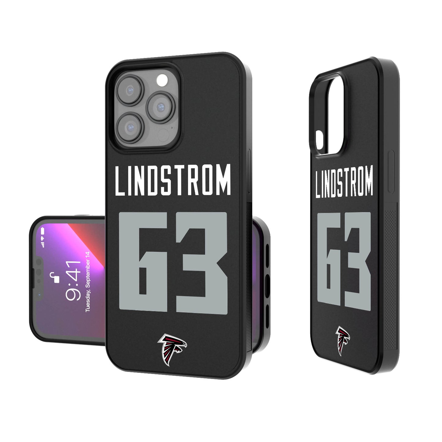 Keyscaper Chris Lindstrom Atlanta Falcons iPhone Bump Case