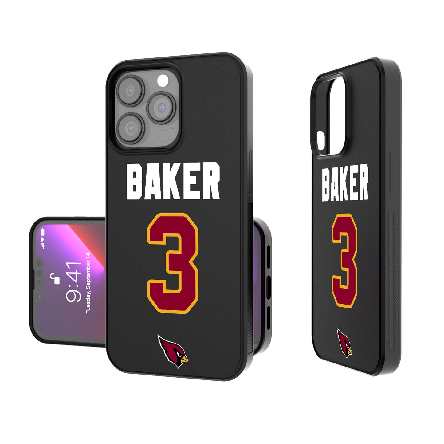 Keyscaper Budda Baker Arizona Cardinals iPhone Bump Case