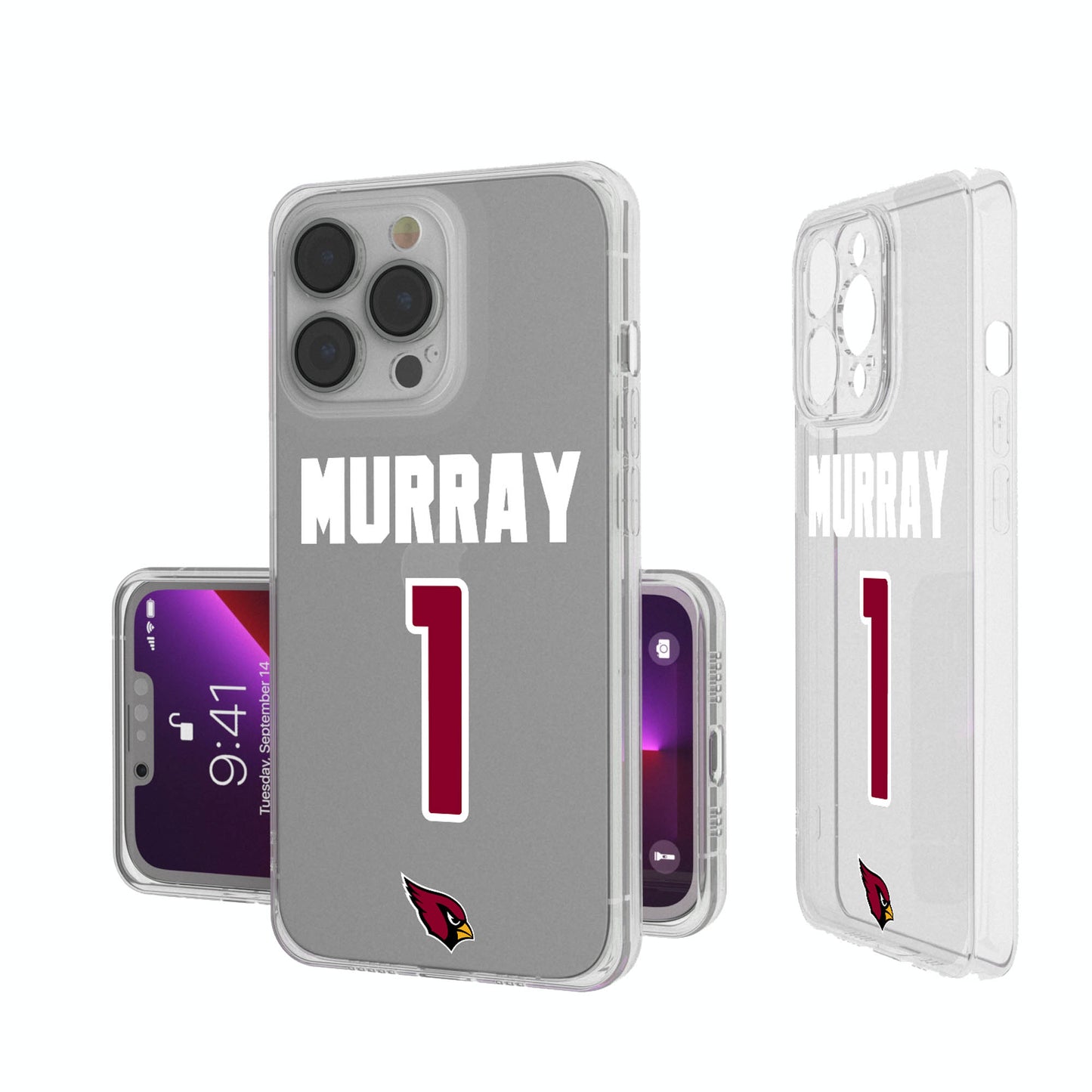 Keyscaper Kyler Murray Arizona Cardinals iPhone Clear Case