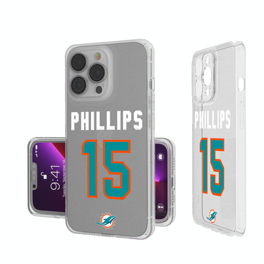 Keyscaper Jaelan Phillips Miami Dolphins iPhone Clear Case