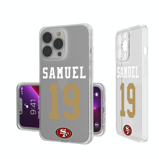 Keyscaper Deebo Samuel San Francisco 49ers iPhone Clear Case