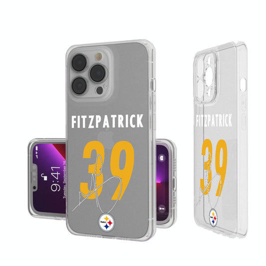 Keyscaper Minkah Fitzpatrick Pittsburgh Steelers iPhone Clear Case