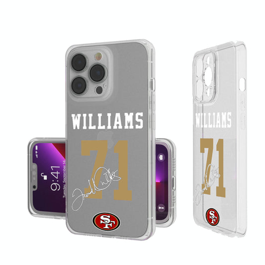 Keyscaper Trent Williams San Francisco 49ers iPhone Clear Case