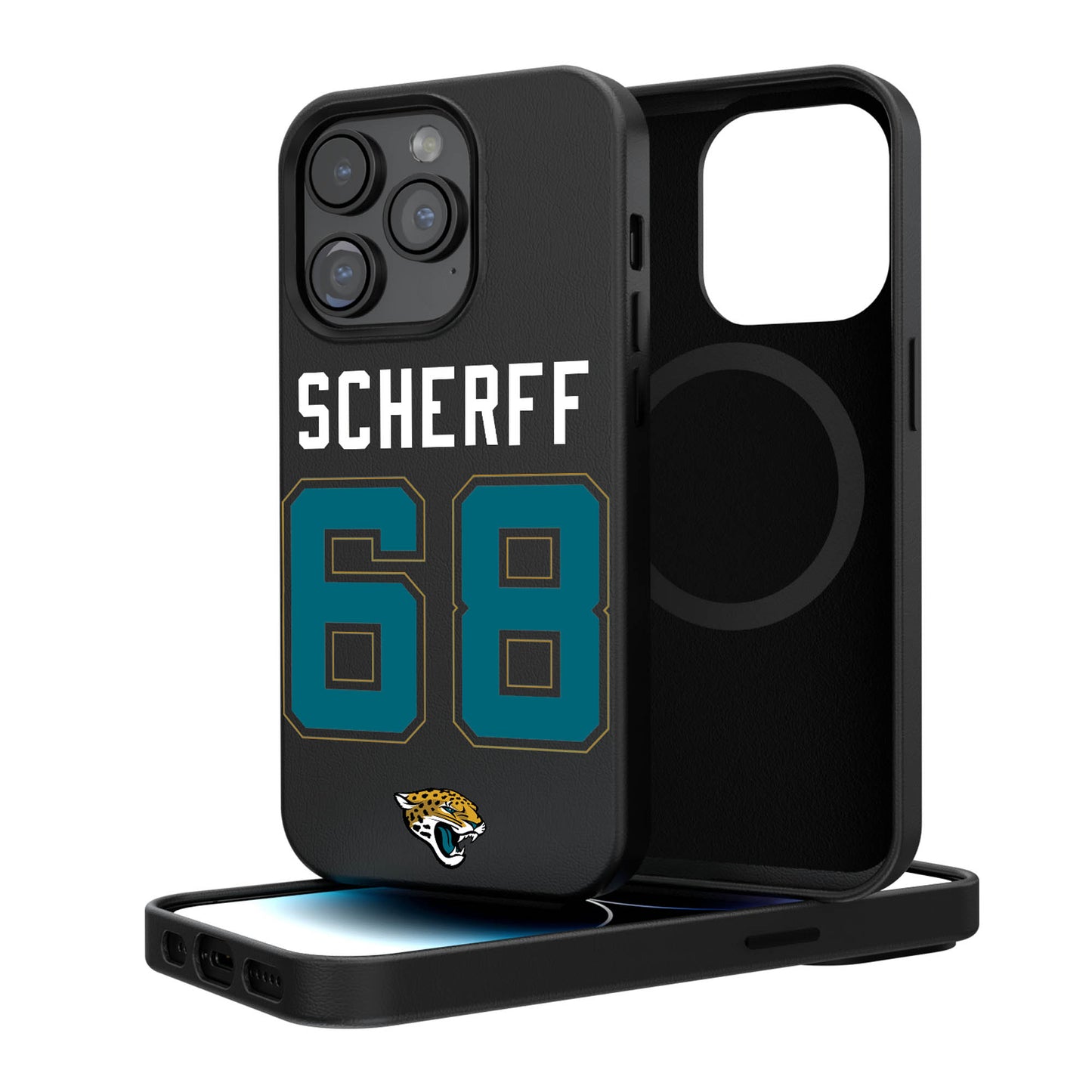 Keyscaper Brandon Scherff Jacksonville Jaguars iPhone Magnetic Bump Case