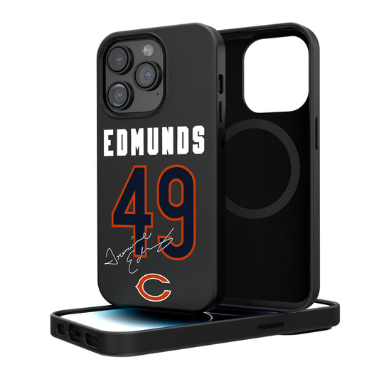Keyscaper Tremaine Edmunds Chicago Bears iPhone Magnetic Bump Case