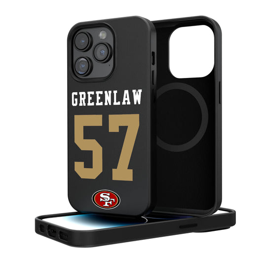 Keyscaper Dre Greenlaw San Francisco 49ers iPhone Magnetic Bump Case