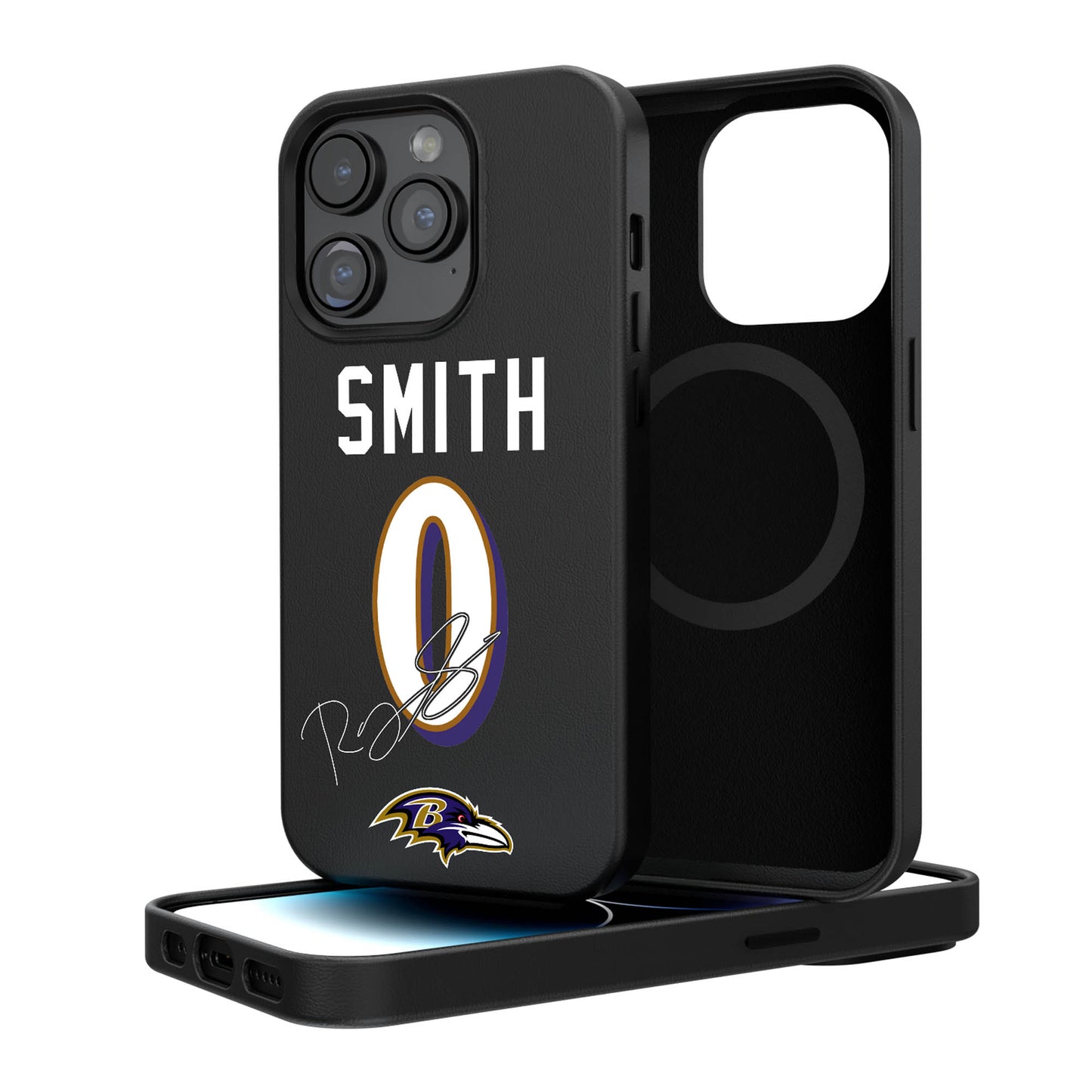 Keyscaper Roquan Smith Baltimore Ravens iPhone Magnetic Bump Case