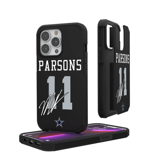 Keyscaper Micah Parsons Dallas Cowboys iPhone Rugged Case