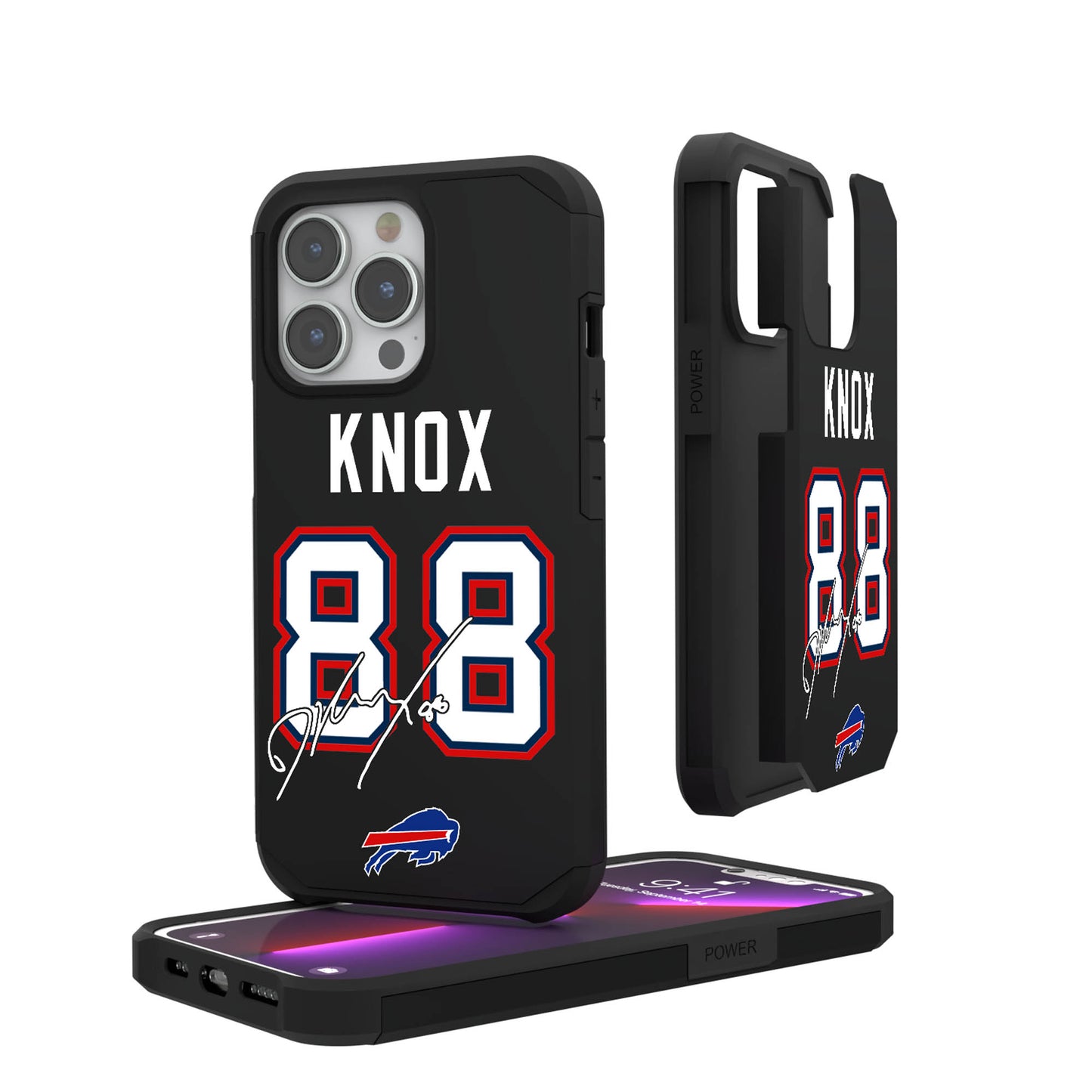 Keyscaper Dawson Knox Buffalo Bills iPhone Rugged Case