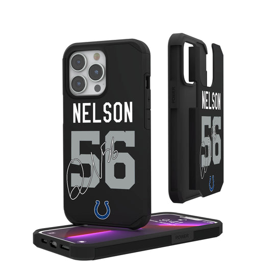 Keyscaper Quenton Nelson Indianapolis Colts iPhone Rugged Case