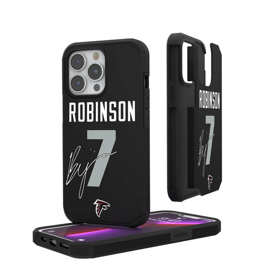 Keyscaper Bijan Robinson Atlanta Falcons iPhone Rugged Case