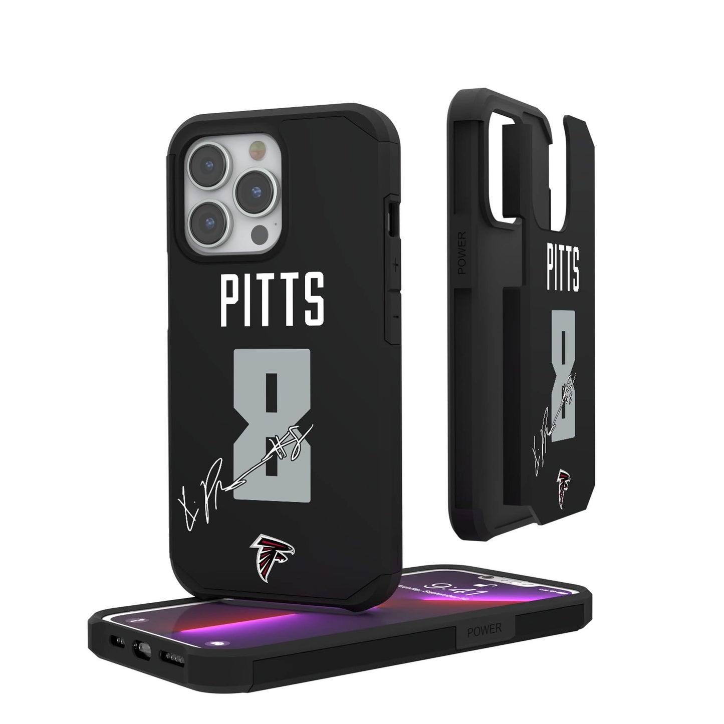 Keyscaper Kyle Pitts Atlanta Falcons iPhone Rugged Case