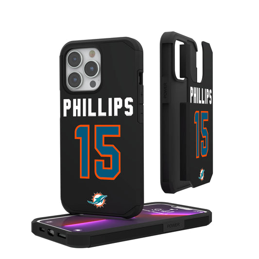 Keyscaper Jaelan Phillips Miami Dolphins iPhone Rugged Case