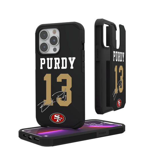 Keyscaper Brock Purdy San Francisco 49ers iPhone Rugged Case