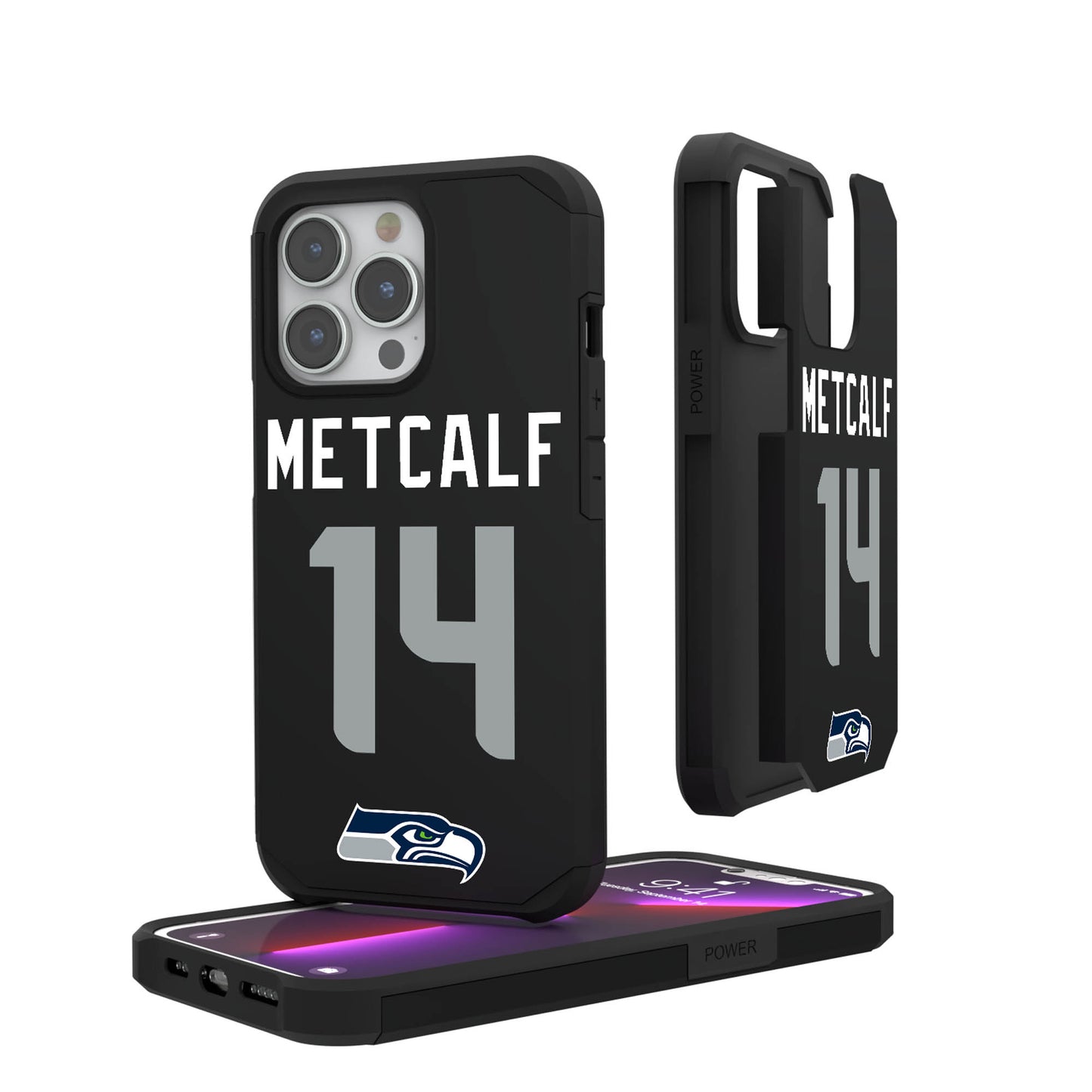 Keyscaper DK Metcalf Seattle Seahawks iPhone Rugged Case