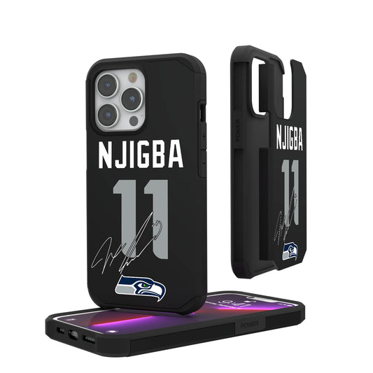 Keyscaper Jaxon Smith-Njigba Seattle Seahawks iPhone Rugged Case